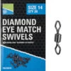 Preston Diamond Eye Match Swivels -Vissen Winkel 19563177