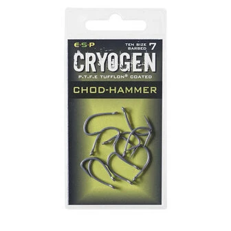 ESP Chod Hammer Cryogen Hooks Barbed 7 3 ESP Chod Hammer Cryogen Hooks Barbed 7