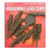 ESP Adjustable Lead Clips -Vissen Winkel 6407584