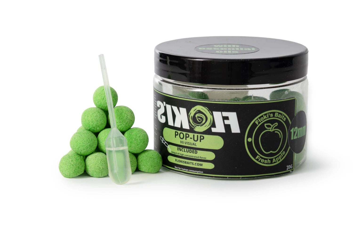 Pop-up Fluor Green Fresh Apple 3 Pop-up Fluor Green Fresh Apple